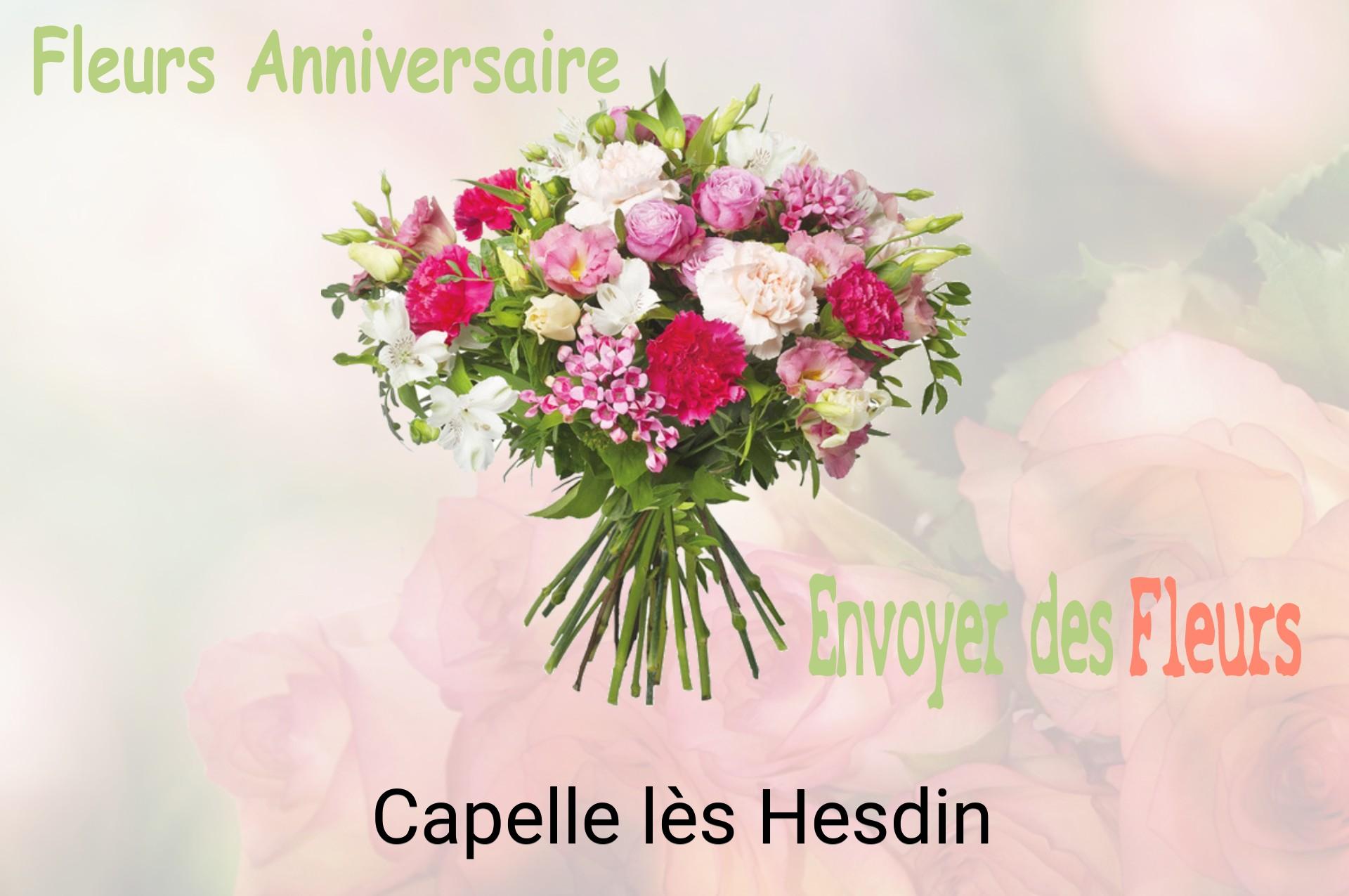 Bouquet de fleurs d’anniversaire livré à Capelle-lès-Hesdin