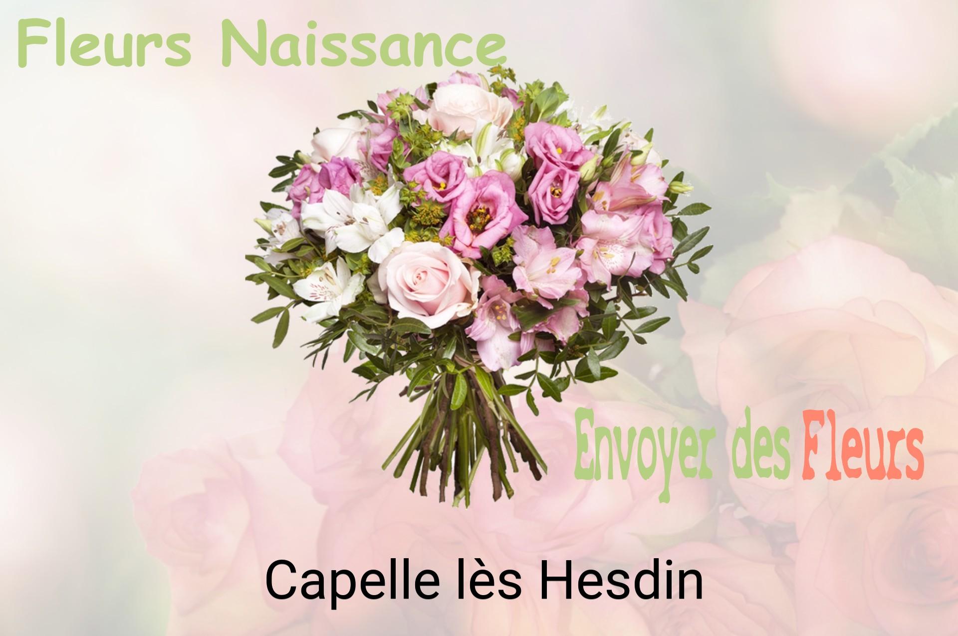 Bouquet de fleurs de naissance livré à Capelle-lès-Hesdin